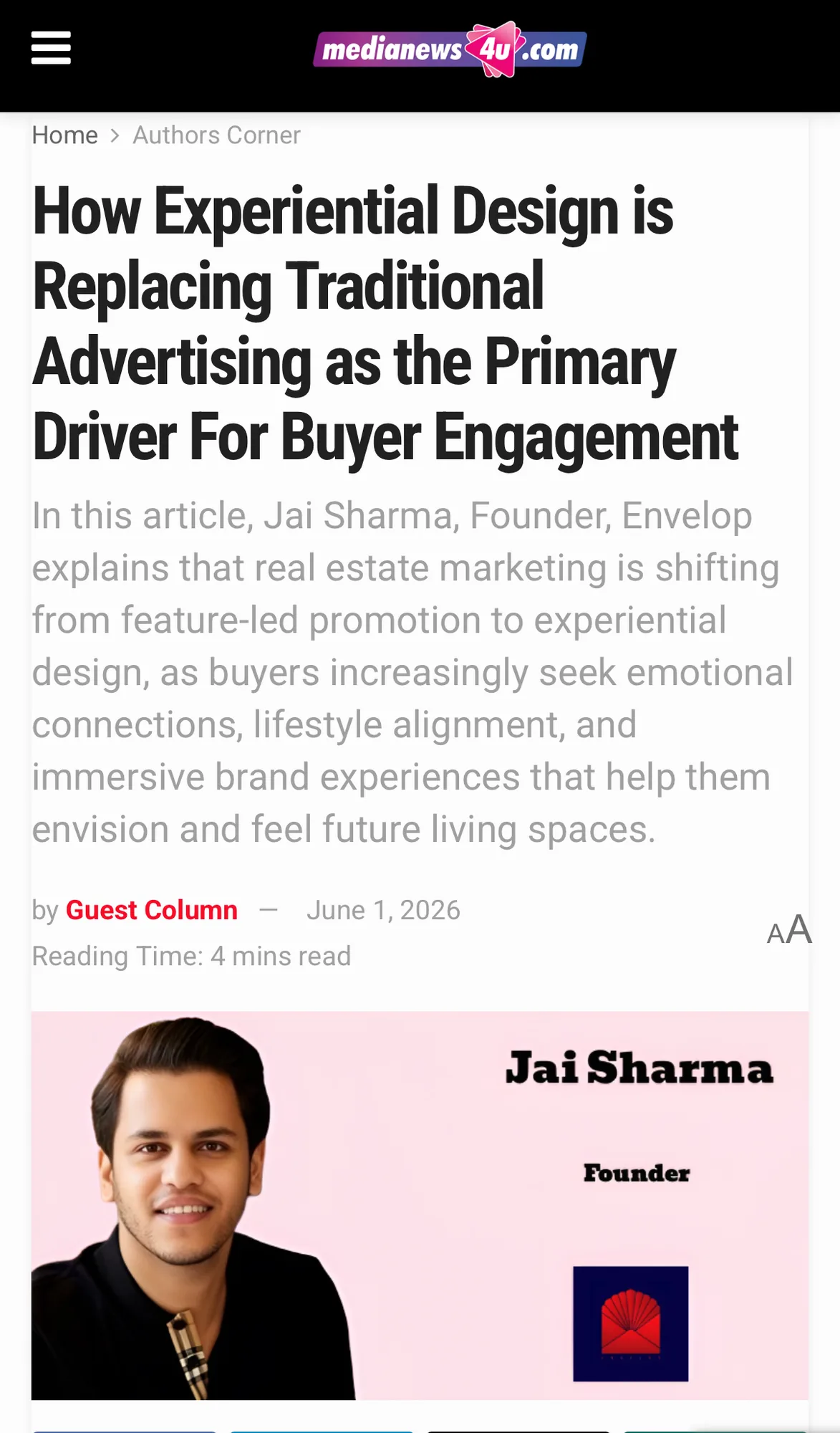 Envelop featured press coverage and design publication feature 13